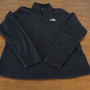 The North Face Women's Size Large color Black Athleisure Long Sleeve top GUC